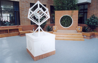 米兰·体育高等研究中心内景。（郭海军 摄）